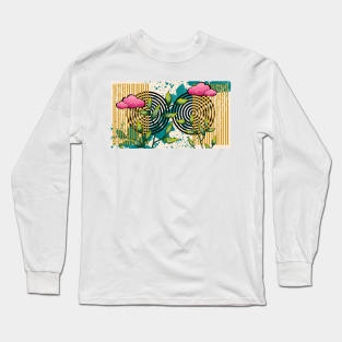 Clouds and Stems Long Sleeve T-Shirt